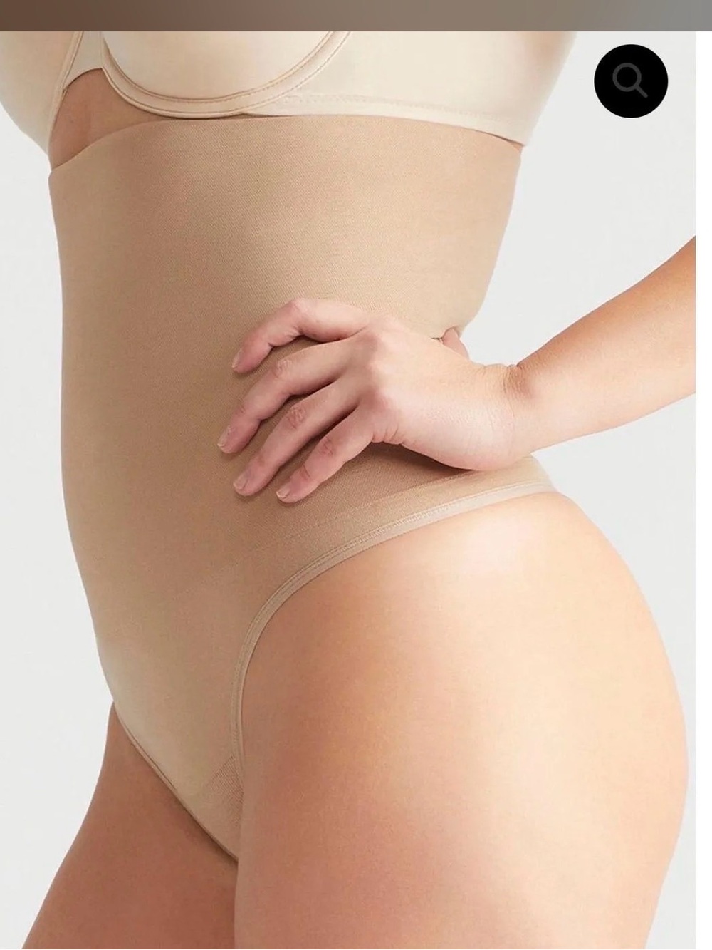 YUMMIE HIGH WAIST SHAPEWEAR THONG YT5-341 Size 1X/2X